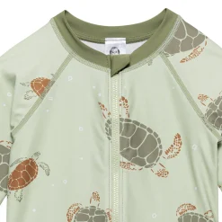 Toddler Boys UPF 50+ Turtle Rash Guard