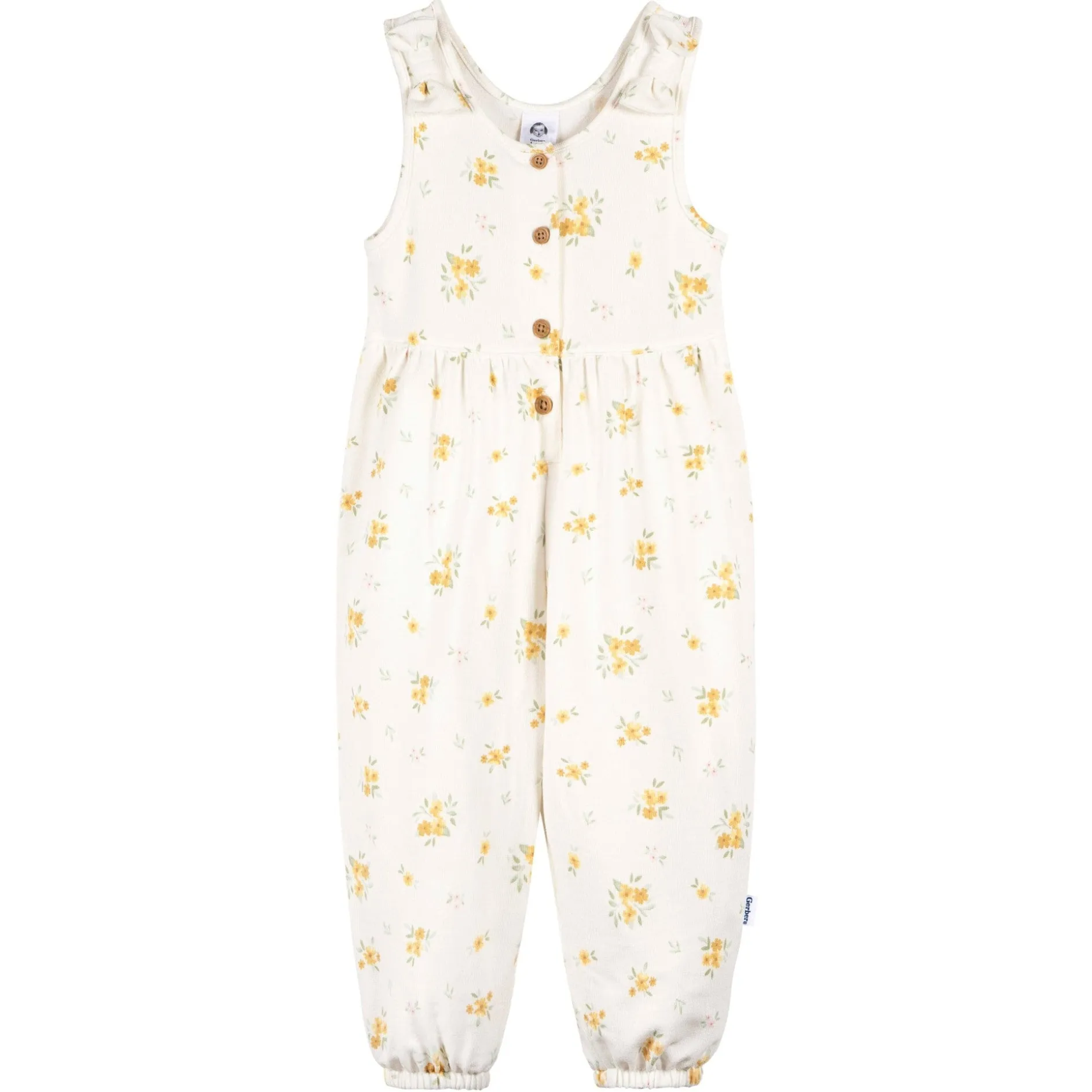 Toddler Girls Bouquets Hacci Romper