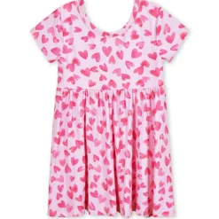 Toddler Girls Heartfelt Buttery Soft Viscose Made from Eucalyptus Twirl Dress