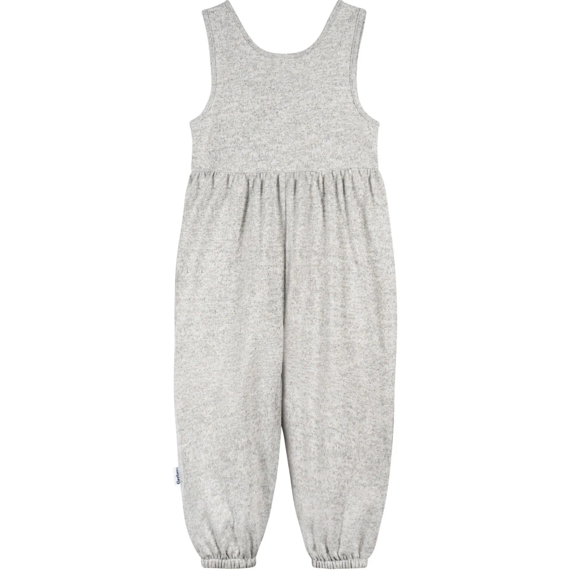 Toddler Girls Light Grey Heather Hacci Romper