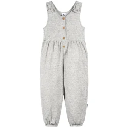 Toddler Girls Light Grey Heather Hacci Romper