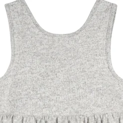 Toddler Girls Light Grey Heather Hacci Romper