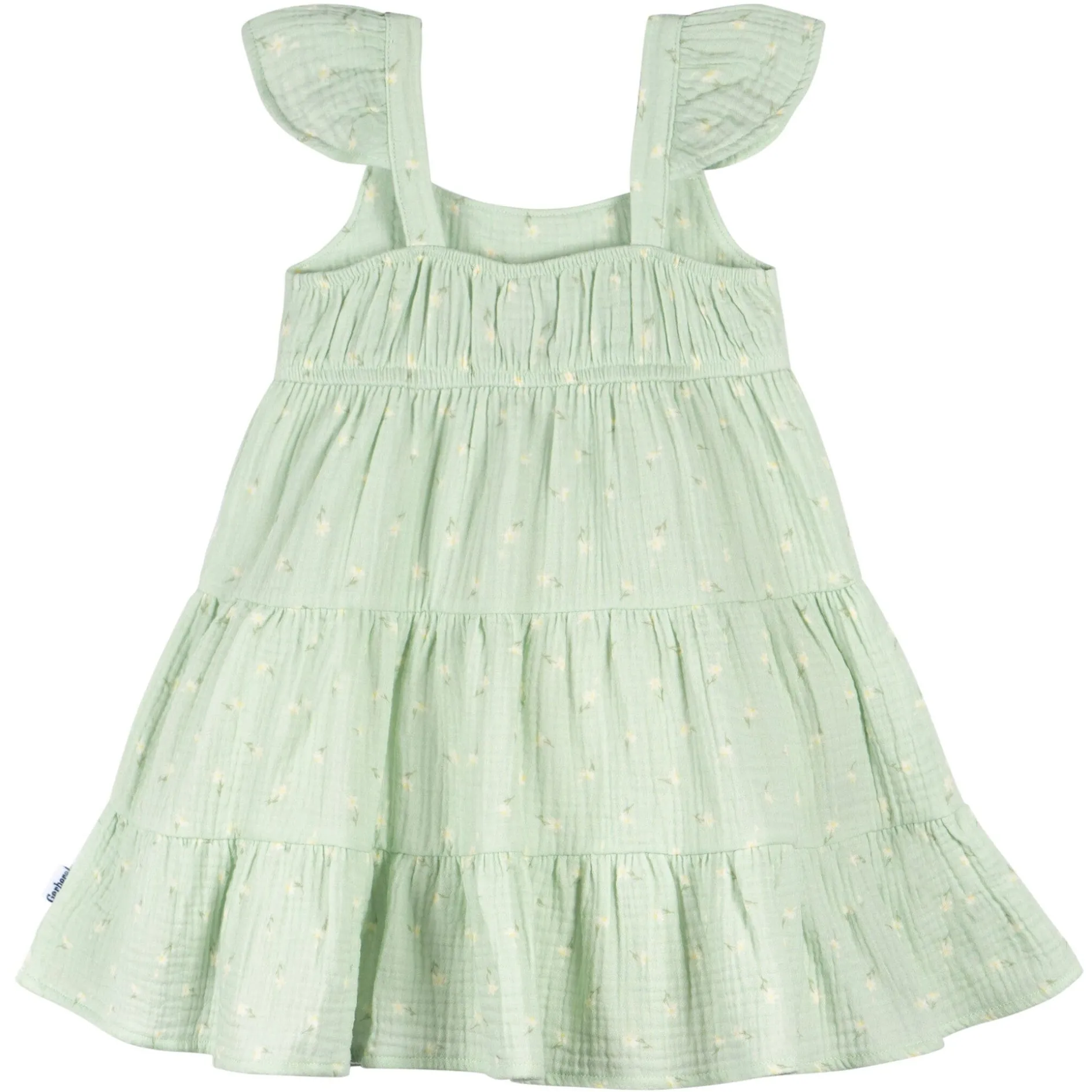 Toddler Girls Pick-A-Daisy Tiered Cotton Gauze Dress