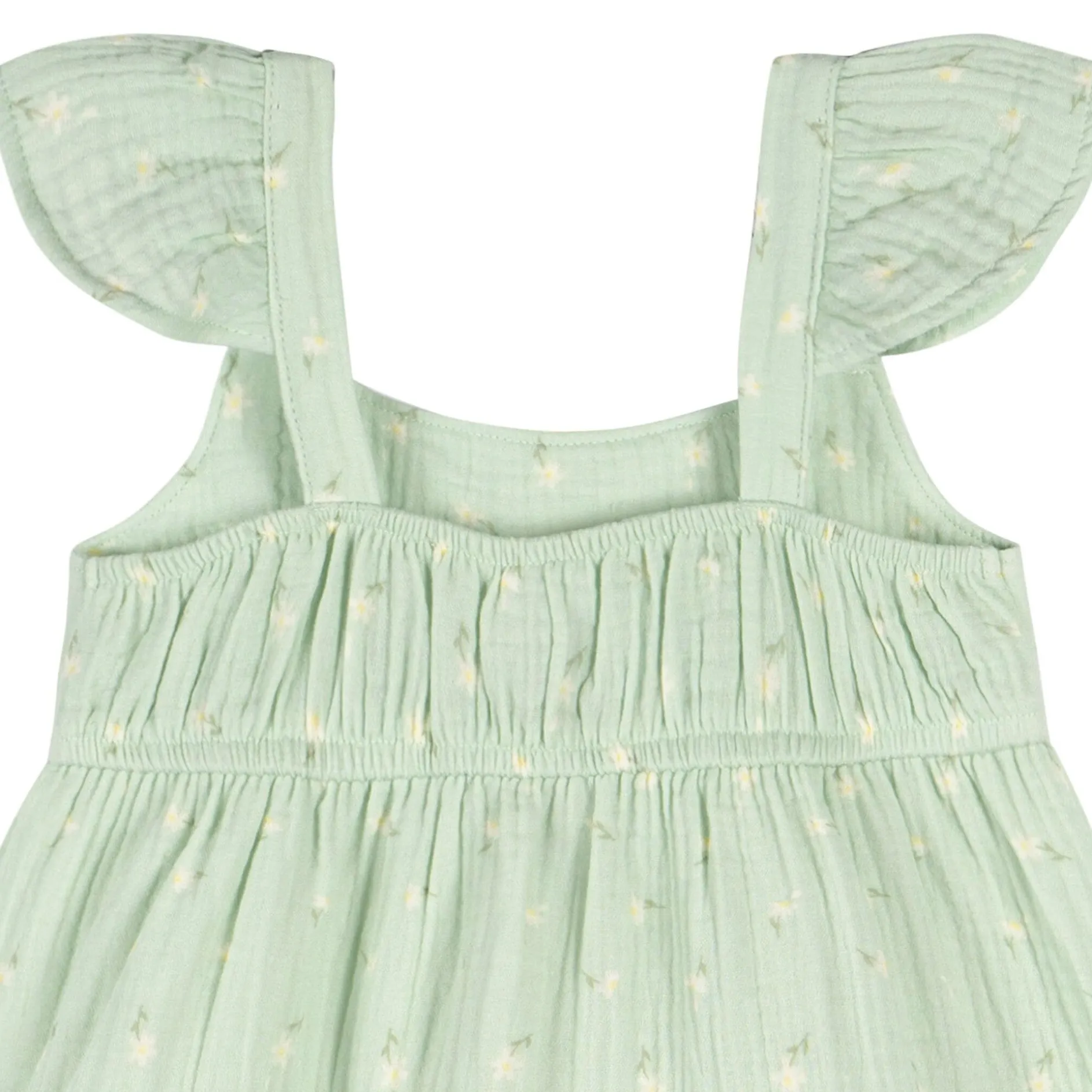 Toddler Girls Pick-A-Daisy Tiered Cotton Gauze Dress