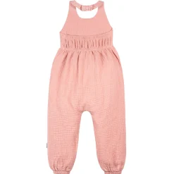 Toddler Girls Rose Pink Halter Romper