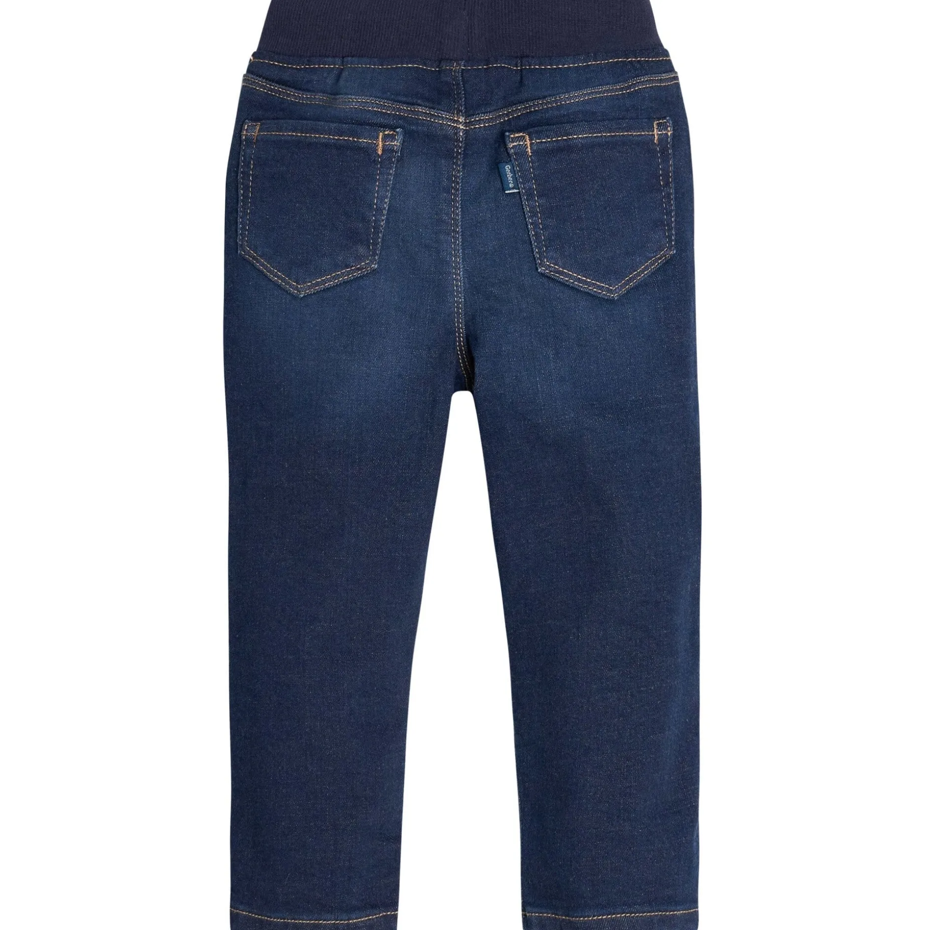 Toddler Neutral Dark Blue Skinny Denim Jeans