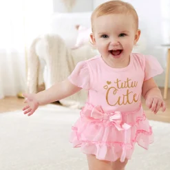 Tutu Cute Bodysuit with Tutu Skirt