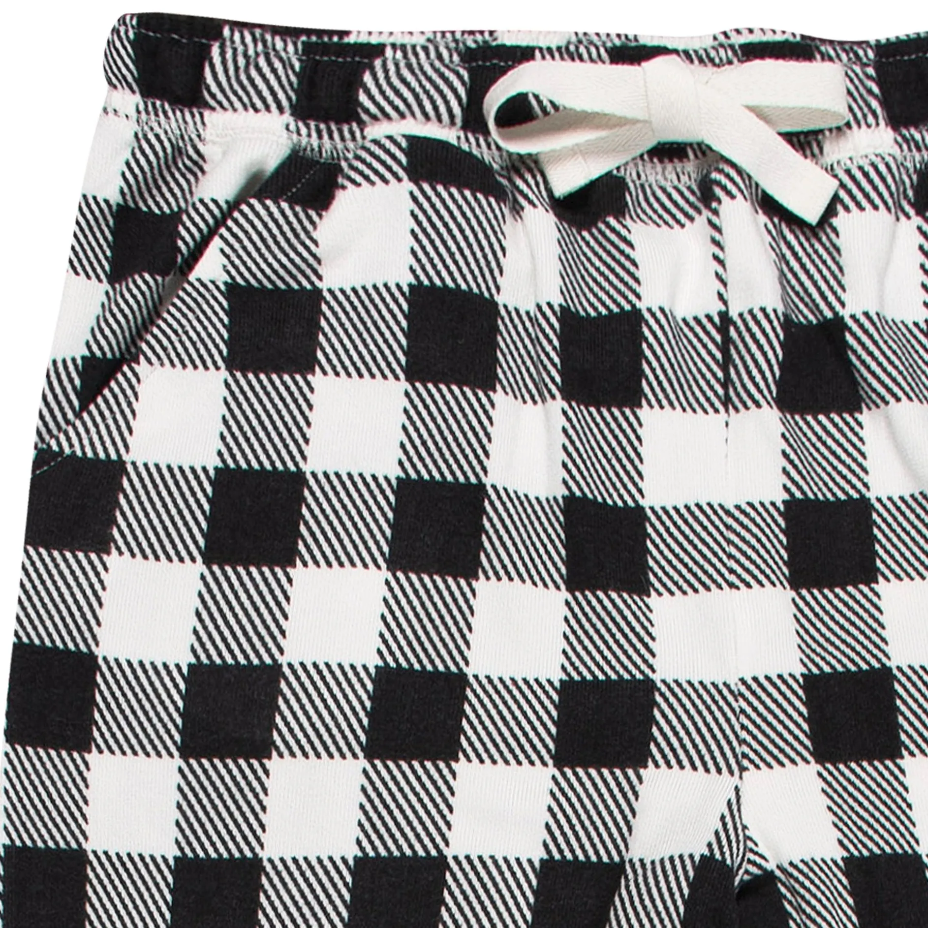 Women’s 2-Piece Hacci Buffalo Plaid Pajama Set